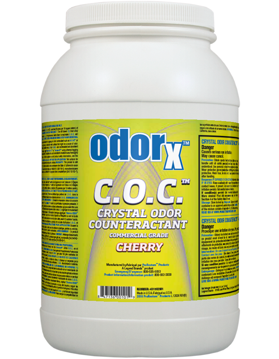 ODORx Crystal Odor Counteractant Cherry
